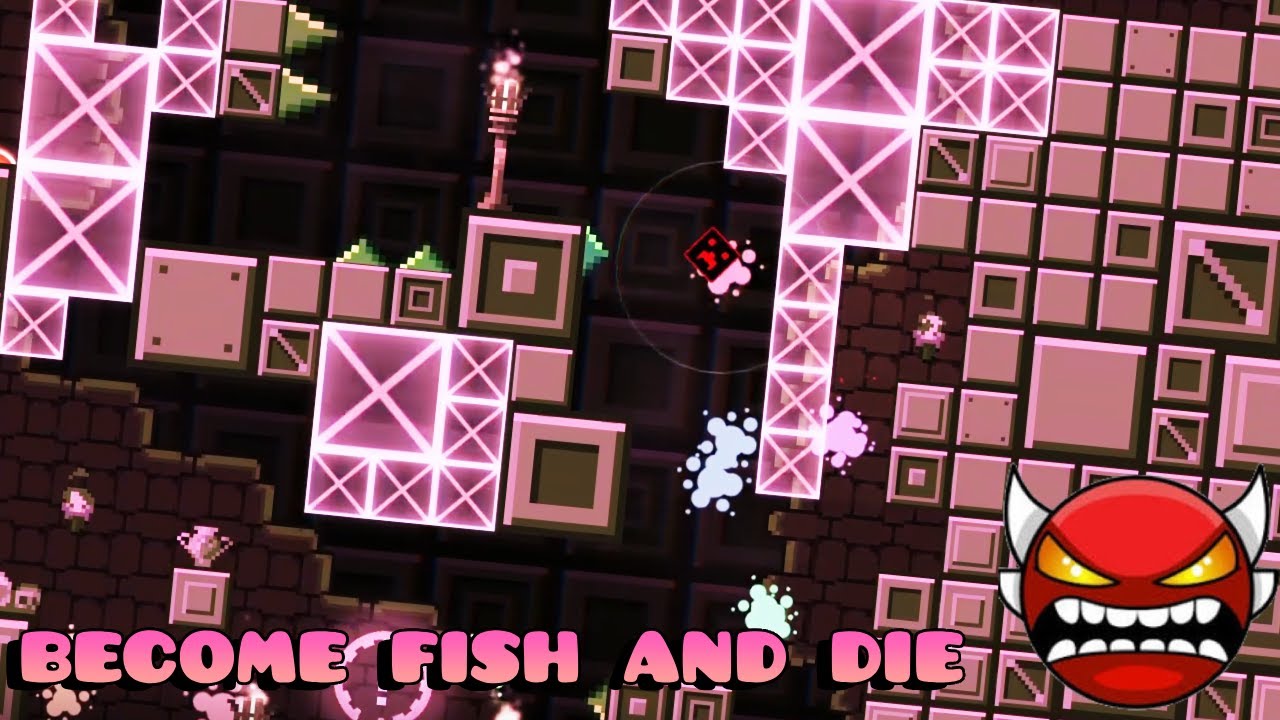 become fish and die (Plat. Insane Demon) | Geometry Dash 2.2 - YouTube