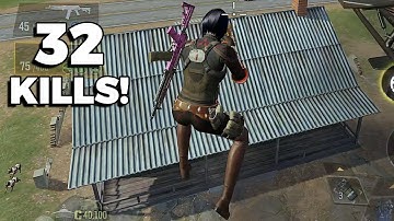 NEW 32 KILLS SOLO V SQUAD THE IMPOSSIBLE WIPES CODM FULL GAMEPLAY CALL OF DUTY MOBILE COD MOBILE!