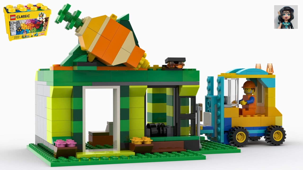 GROCERY STORE Lego classic 10698 ideas How to build