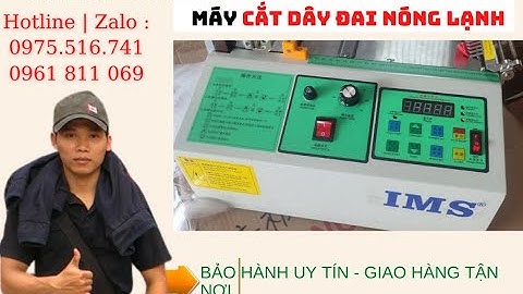 Nơi Bán Máy Cắt Tem, Máy Cắt Nhãn Mác Ngành May Có Mắt Dò Chất Lượng, Giá Rẻ | LH: 0961 811 069