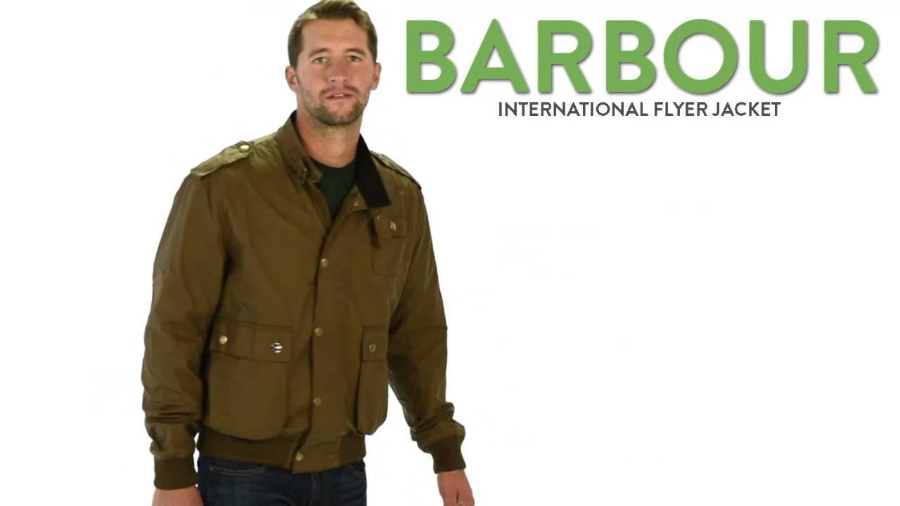 barbour flyer jacket