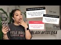 ANSWERING YOUR QUESTIONS | ASK A LASH ARTIST