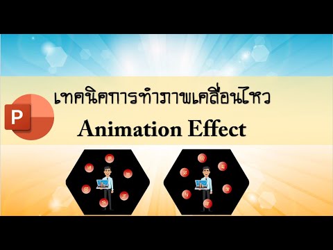 Aniamtion Effect : เทคนิคการสร้างภาพเคลื่อนไหวแบบวงกลม
