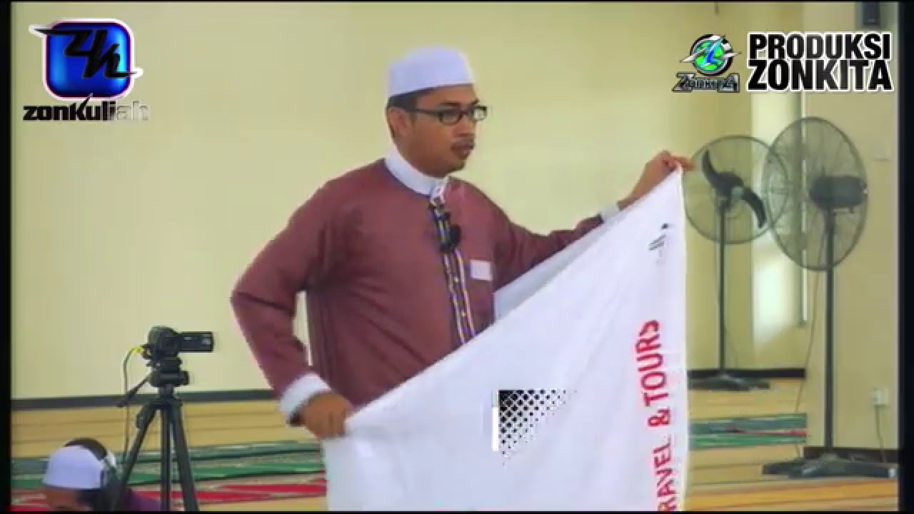 Demo Pakai Ihram Ustaz Burhan Zakaria Youtube