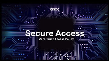 Cisco Secure Access ZTNA  Policy Configuration