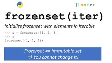 Python frozenset() Function — A Simple Guide