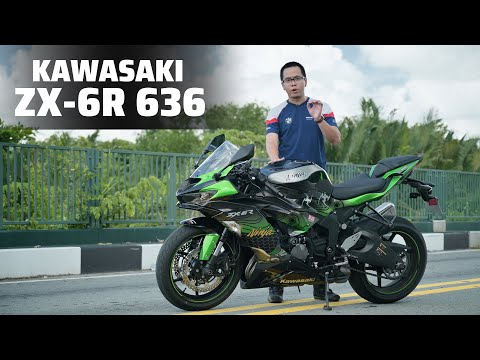 TRÊN TAY Kawasaki Ninja ZX-6R | Chiếc sportbike 600cc có giá 500 triệu đồng