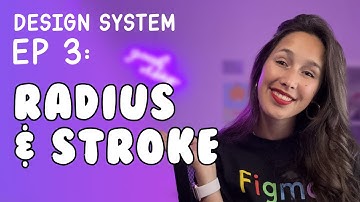 Design System - Radius and Stroke Tokens [Ep 3] | Figma 2025 Variables