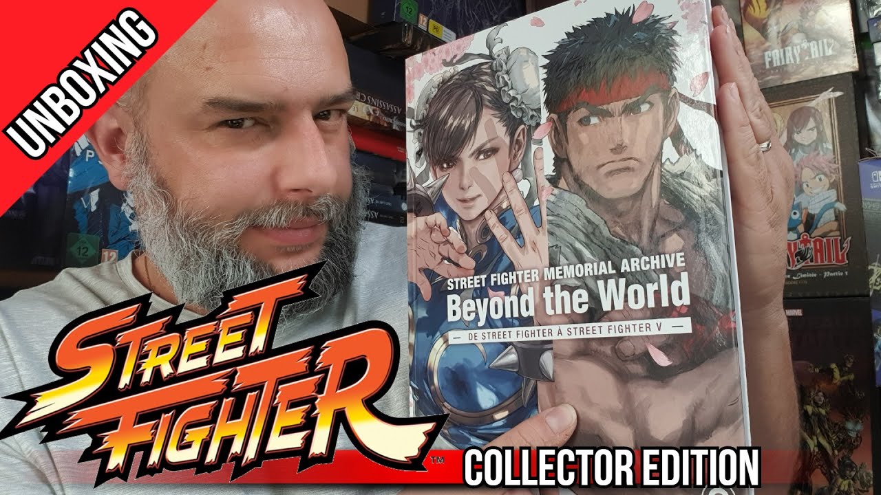 Unboxing Fr Street Fighter Memorial Archive Artbook Collector Youtube