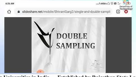Sampling plan | Online Education | Learn Online