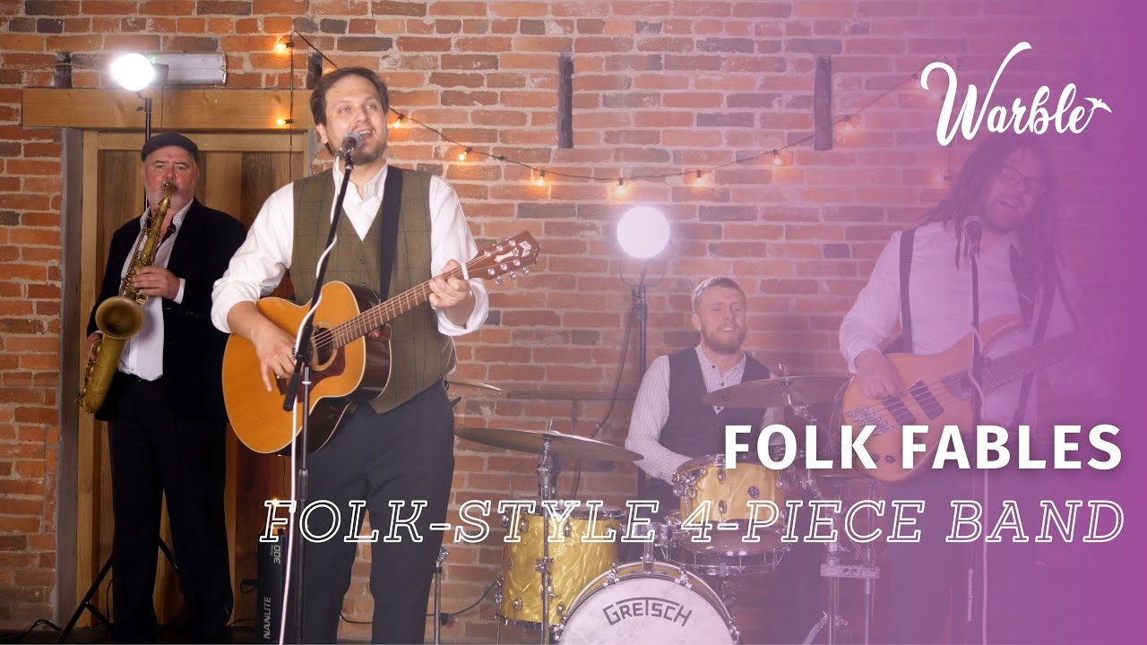 Folk Fables // FolkInspired 4Piece Pop & Rock Band // Book Now at