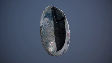 Paua Shell Turntable render