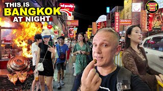 What Happens Here At Night In BANGKOK | New Nightlife, Street Food & More #livelovethailand