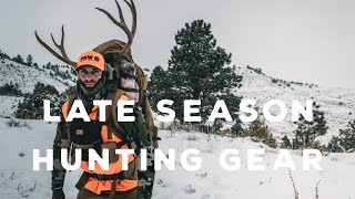 BREAKDOWN  COLD Weather Hunting gear! What Gear To Wear ?