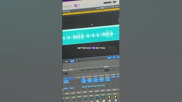 Logic Pro tip: Using clip gain before using compression 🤓 #logicprox
