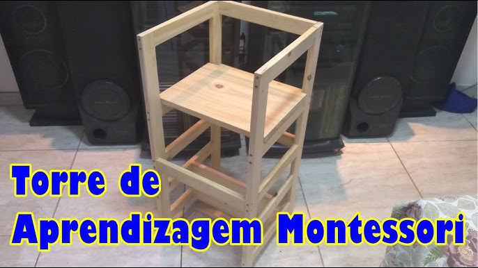 Fabriquer une tour Montessori (DIY make a learning tower) 