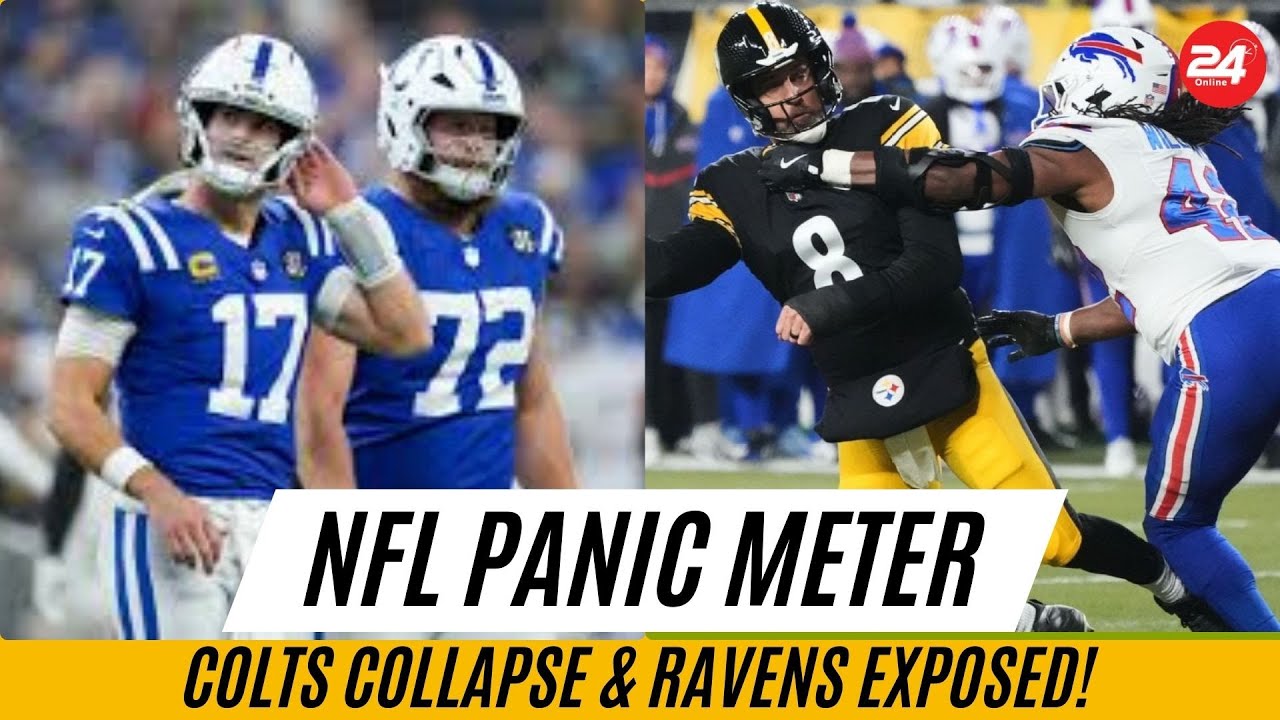 Паникёр НФЛ: Colts потерпели крах, а Ravens разоблачены!