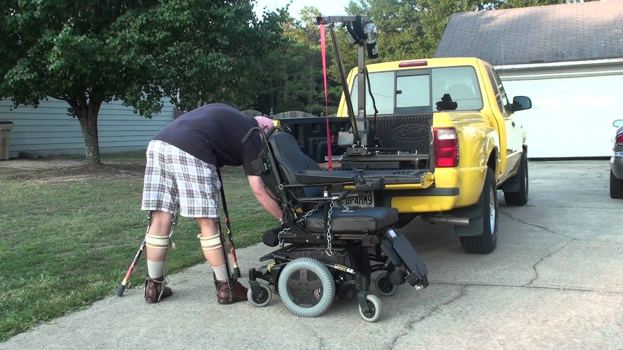 Tonka Truck Wheelchair Lift - YouTube