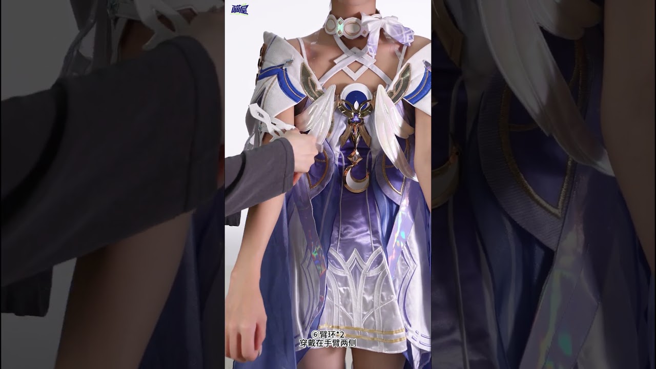猫屋小舗 原神 少女 コロンビーナ コスプレ衣装 着用解説 - YouTube