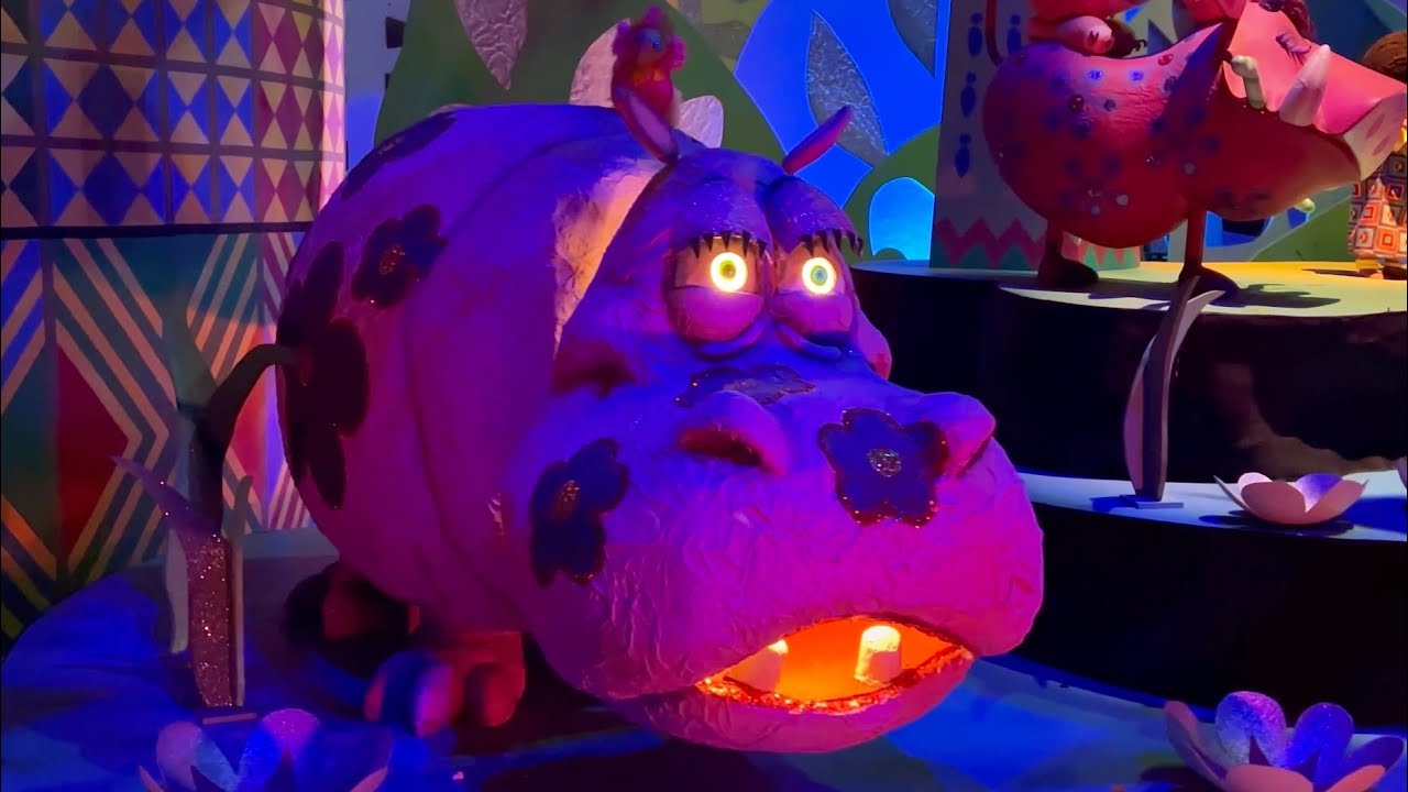 Every animal in “it’s a small world” at Disneyland