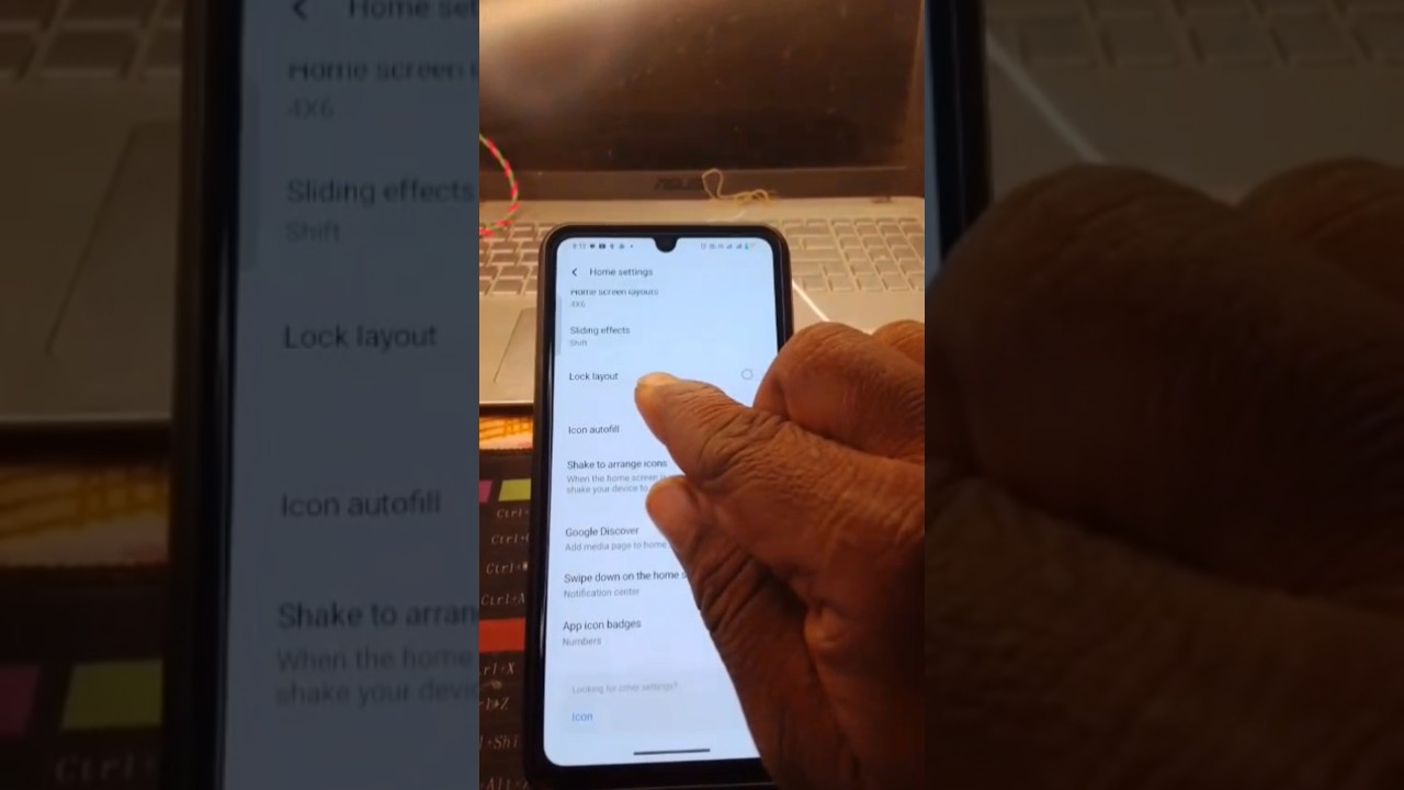 Mobile Home Screen Layout Lock | Apps Ek Jagah Fix Kaise Kare