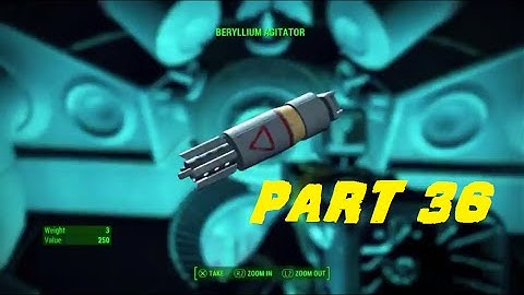 Taking The Beryllium Agitator For The Institute! Fallout 4 Full Playthrough Part 36