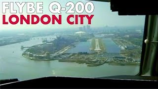 Piloting Flybe Dash 8 In Out Of London City 2003