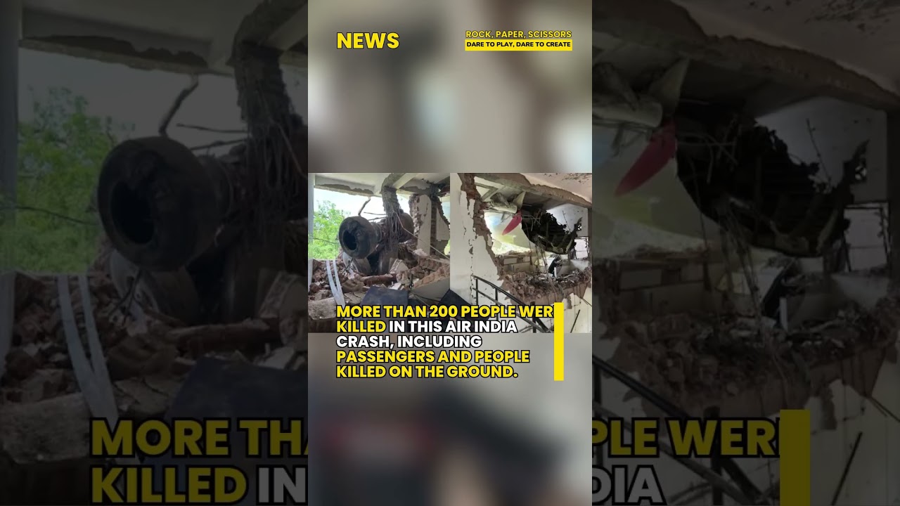 Over 200 Killed in Air India Crash in Ahmedabad