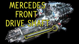 Front Drive Shaft Removal and replacement Mercedes Benz c300 sport 4matic- Removal