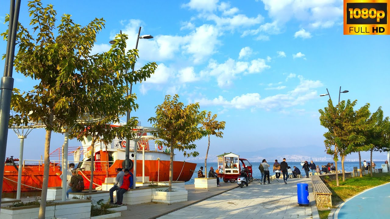 İzmir Narlıdere Sahili | Sahil Evleri | 1080p | UHD | 2021 |