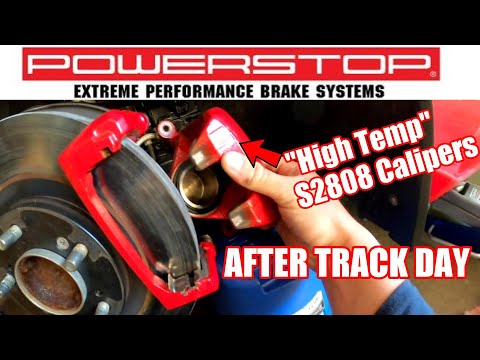 Powerstop "High Temp" Calipers Vs. Track Day