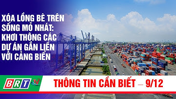 Xóa lồng bè trên sống Mỏ Nhát: Khơi thông các dự án gắn liền với cảng biển | BRT TV