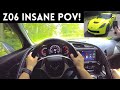 INSANE C7 Corvette Z06 POV Drive! RIDICULOUS Exhaust Sound!