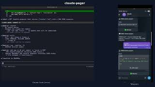 claude-pager demo — phone notifications for Claude Code