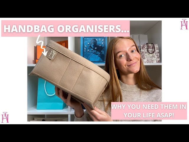 A GAME CHANGER FOR LUXURY HANDBAGS!  Why you NEED a handbag liner/organiser  in your life 