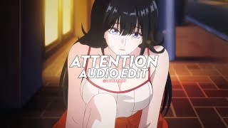 Attention (instrumental) - Charlie Puth (tiktok remix) [edit audio]