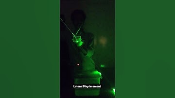 Lateral Displacement| Refraction Through Rectangular Glass Slab| #experiment #shorts #science