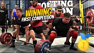 Winning My First Powerlifting Competition Unnatural (1,575lb Total)