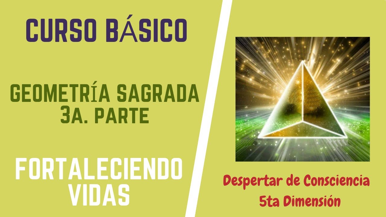 CURSO DE GEOMETRÍA SAGRADA 3A PARTE - EL TRIÁNGULO - YouTube