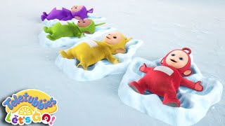 Teletubbies FIRST SNOW FALL!  | Teletubbies Let’s Go Winter Compilation