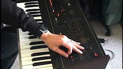 Arp Axxe Pulse Width Vintage Analog Synth Sawtooth Waveforms Demonstration Demo