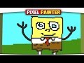 ч.03 Губка БОБ, Свинка и Пинки Пай - Minecraft Pixel Painter