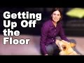 Getting Up Off the Floor Correctly - Ask Doctor Jo