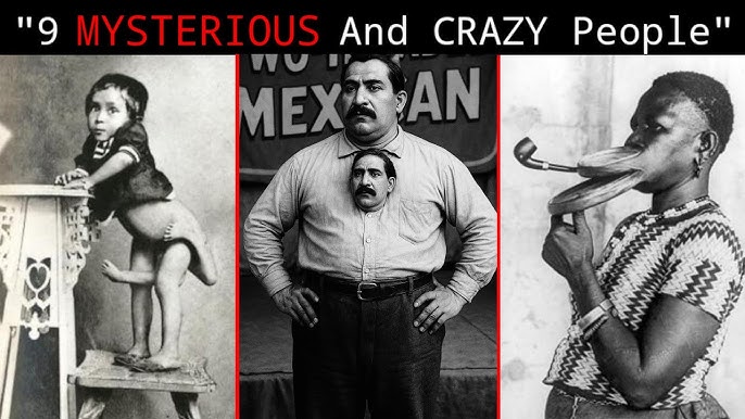 9 WEIRD And BIZARRE People In HISTORY | Freak Show Legends - YouTube