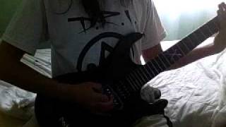 Gama Bomb - Thrashaholic guitar cover