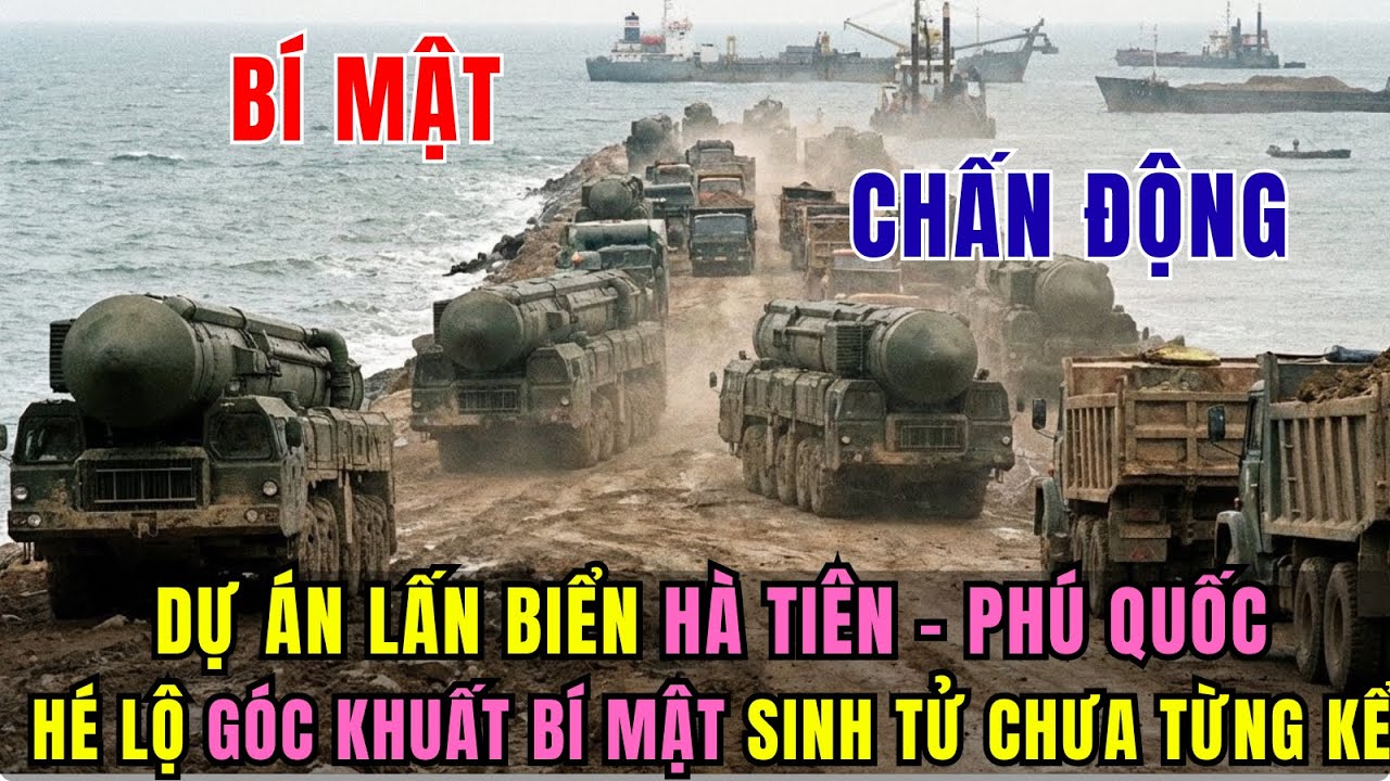 CHẤN ĐỘNG DỰ ÁN LẤN BIỂN HÀ TIÊN - PHÚ QUỐC:  HÉ LỘ GÓC KHUẤT VỀ  NHỮNG BÍ MẬT SINH TỬ CHƯA TỪNG KỂ.