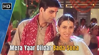 Mera Yaar Dildar Bada Sona | Akshay Kumar Hit Songs | Karishma Kapoor | Jaanwar Songs | Alka Yagnik