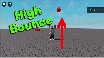 How to make a BOUNCY BALL in Roblox