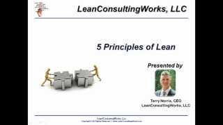 The Five Principles of Lean Manufacturing, by LeanConsultingWorks, LLC