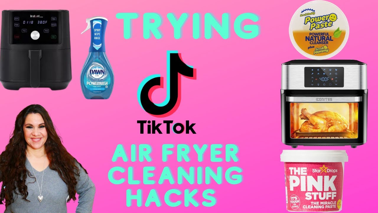 I Tried That TikTok Trick for Cleaning My Air Fryer. Here's What Happened.